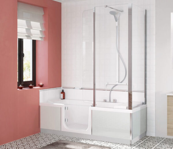 Concept 2 en 1 solution baignoire et douche