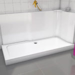 Solution Douche remplace votre baignoire près de Blois (41) Pose des tabliers muraux de votre douche dans le Loir-et-Cher (41)