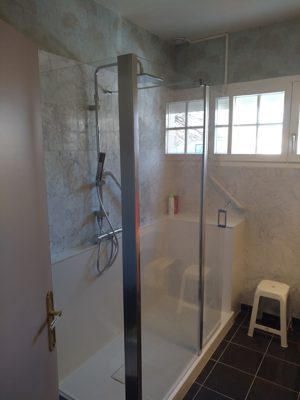 APRES - Pose douche à Saint-Philibert 49