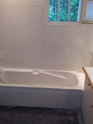 AVANT - Pose douche à La Riche 37