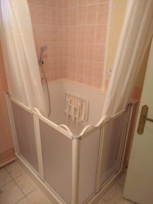 APRES - Pose douche à Joué-lès-Tours 37
