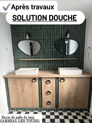 Une salle de bain top tendance, réalisations projet clés en main sur Esvres