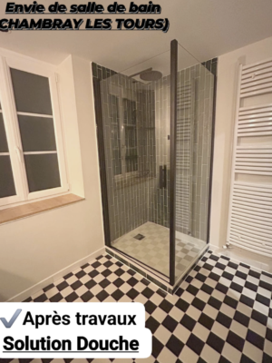 Une salle de bain top tendance, réalisations projet clés en main sur Esvres